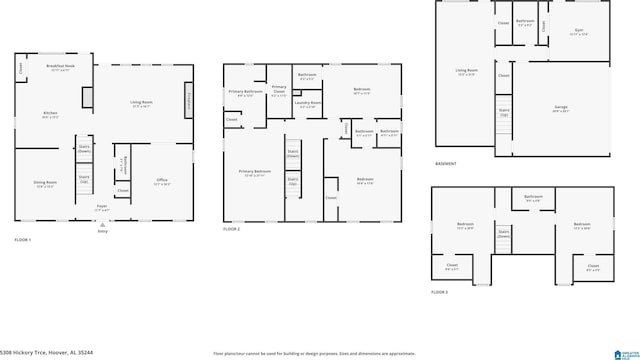 5308 Hickory Trce, Hoover, AL 35244 - property floor plan