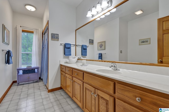 154 Baron Dr, Chelsea, AL 35043 - bathroom with baseboards and vanity
