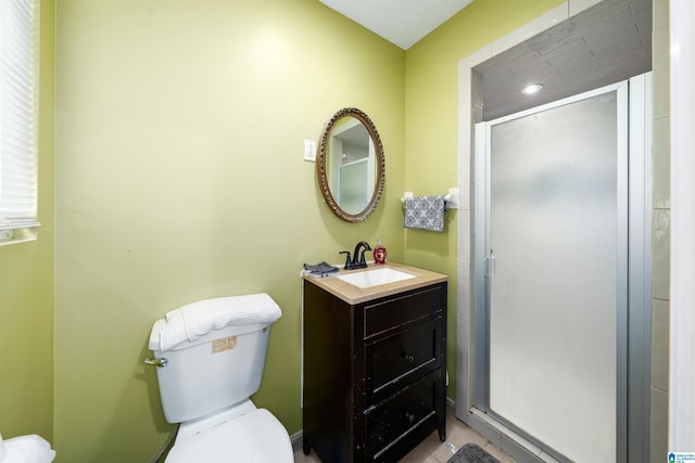500 2nd Ter, Pleasant Grove, AL 35127 - full bathroom featuring toilet, a shower stall, and vanity
