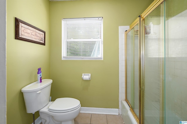 500 2nd Ter, Pleasant Grove, AL 35127 - bathroom with tile patterned floors, baseboards, and toilet