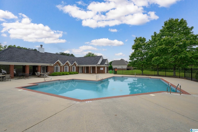 254 Macdonald Lake Rd, Springville, AL 35146 - community pool featuring fence and a patio