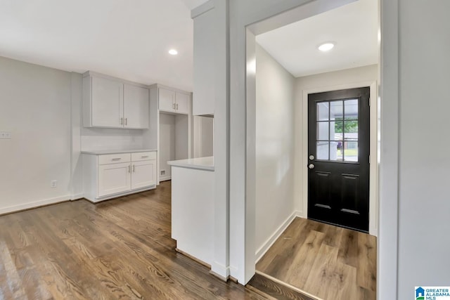 1324 Laurence St, Irondale, AL 35210 - entryway with wood finished floors and baseboards