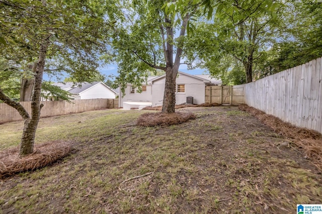 1324 Laurence St, Irondale, AL 35210 - fenced backyard featuring central AC