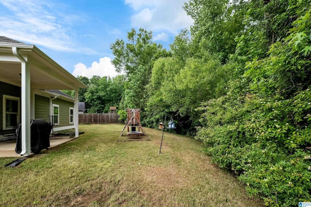 300 Braddock Rd W, Springville, AL 35146 - view of yard featuring a patio area