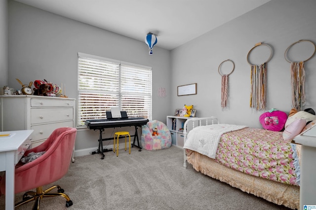 300 Braddock Rd W, Springville, AL 35146 - carpeted bedroom featuring a desk and baseboards