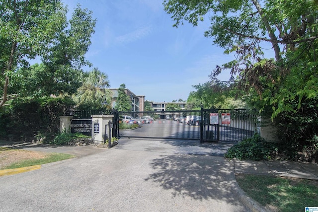 gate with fence