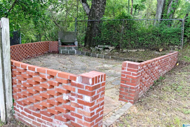 1545 32nd St, Birmingham, AL 35218 - view of patio / terrace featuring fence