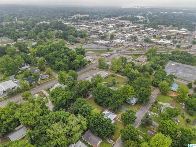 aerial perspective of suburban area