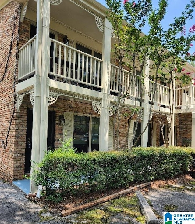 view of property
