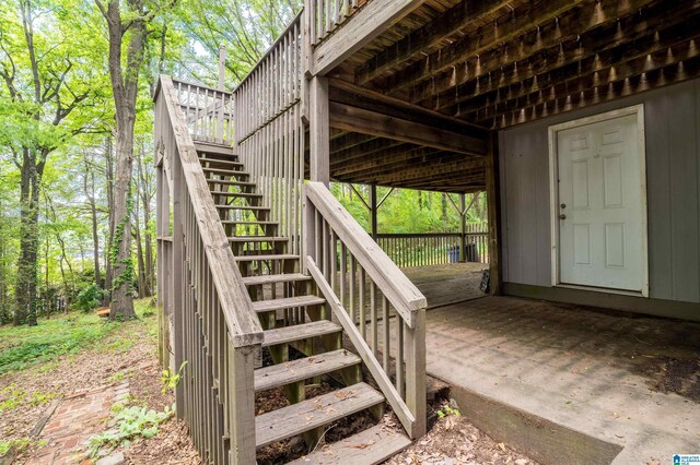 1834 Brandon Way, Bessemer, AL 35022 - wooden deck featuring stairs