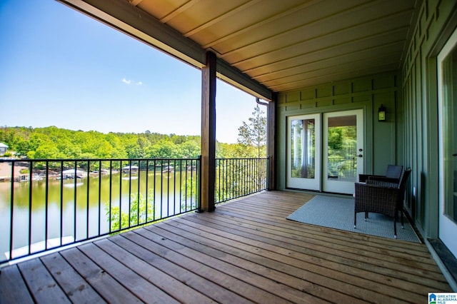 90 Landing Chase, Wedowee, AL 36278 - deck with a water view