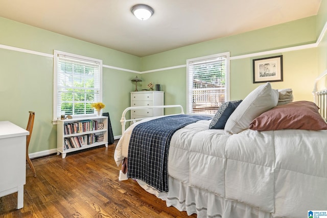 117 Morris Blvd, Homewood, AL 35209 - bedroom featuring wood finished floors and baseboards