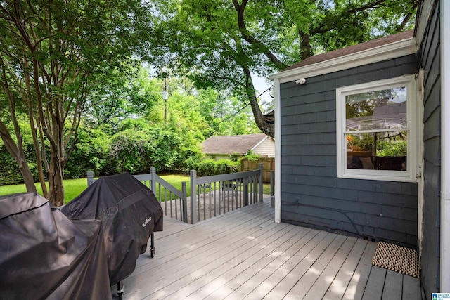 117 Morris Blvd, Homewood, AL 35209 - wooden terrace with fence