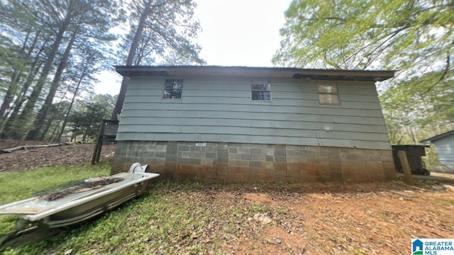 view of property exterior