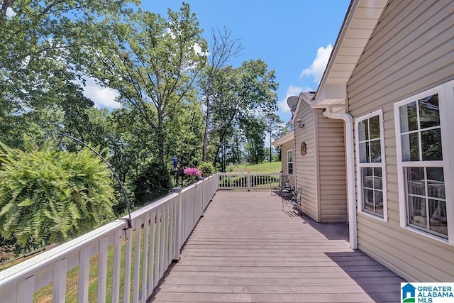 201 Paw Path Ln, Blountsville, AL 35031 - view of deck