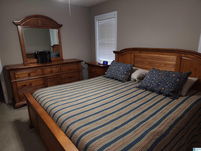 bedroom with carpet flooring