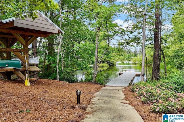 2126 Raines Run, Birmingham, AL 35242 - dock with a water view
