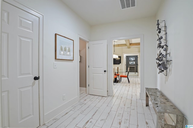 2126 Raines Run, Birmingham, AL 35242 - corridor featuring light wood-style floors and baseboards