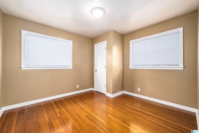 2444 4th St, Birmingham, AL 35215 - empty room featuring baseboards and wood-type flooring