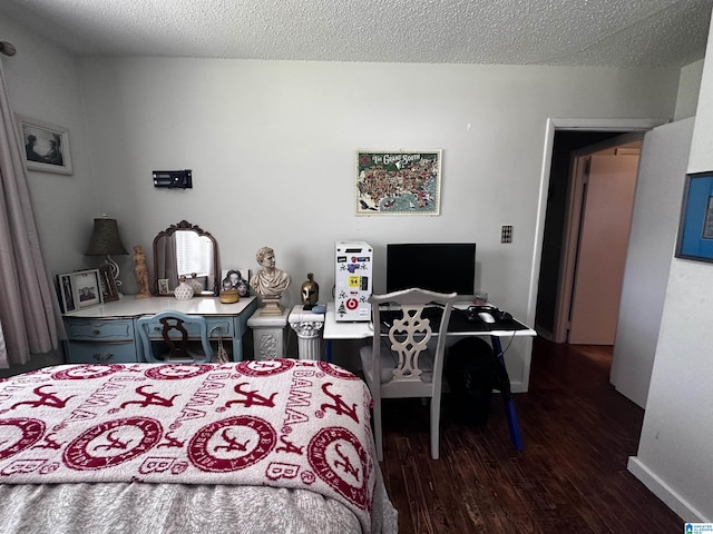 18981 Remlap Dr, Remlap, AL 35133 - bedroom with wood finished floors and a textured ceiling