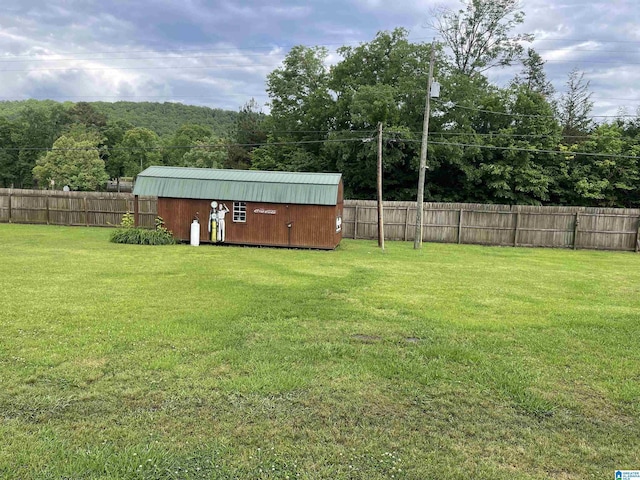 18981 Remlap Dr, Remlap, AL 35133 - view of yard with a shed and an outdoor structure