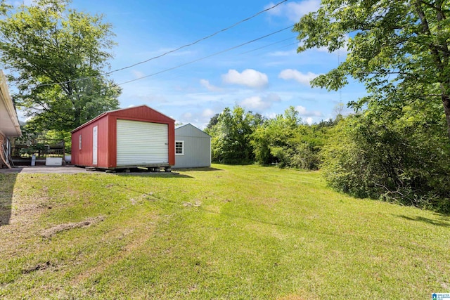 390 Chamblee Ln, Warrior, AL 35180 - view of green lawn featuring an outbuilding