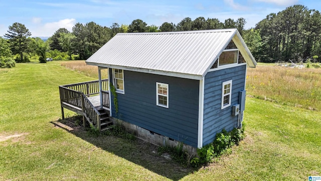 390 Chamblee Ln, Warrior, AL 35180 - view of outdoor structure with view of wooded area