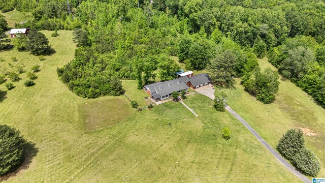 390 Chamblee Ln, Warrior, AL 35180 - view from above of property with a forest