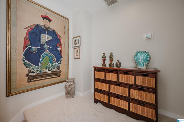 1209 29th St S, Birmingham, AL 35205 - hallway with carpet and baseboards
