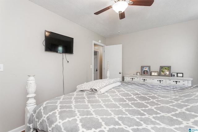 76 Pine Tree Ln, Alexandria, AL 36250 - bedroom with a ceiling fan