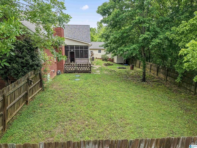 13688 Remlap Dr, Remlap, AL 35133 - view of yard featuring a sunroom