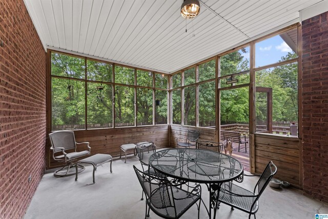 13688 Remlap Dr, Remlap, AL 35133 - sunroom with outdoor dining space