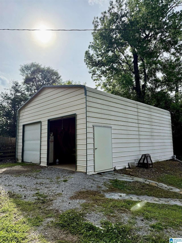 829 Higgs Dr, Adger, AL 35006 - detached garage featuring fence