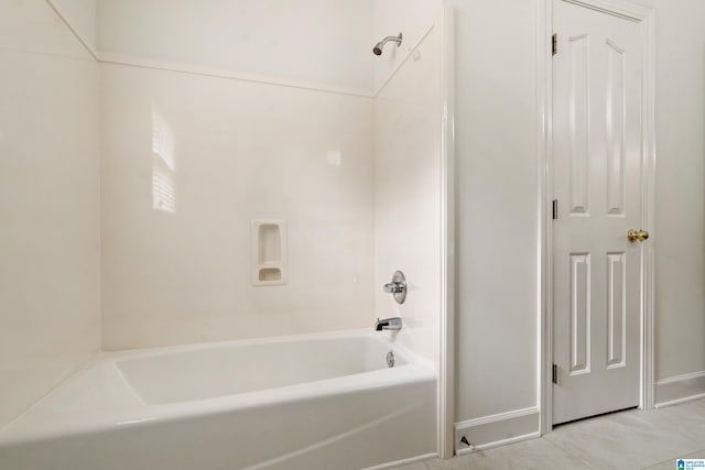 175 Sunhill Rd, Remlap, AL 35133 - full bath with baseboards, washtub / shower combination, and tile patterned floors