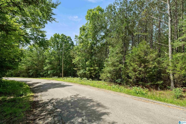 175 Sunhill Rd, Remlap, AL 35133 - view of asphalt street featuring a wooded view