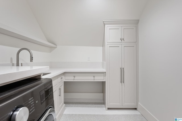 3400 Autumn Haze Ln, Birmingham, AL 35242 - washroom with washer / dryer, cabinet space, and baseboards
