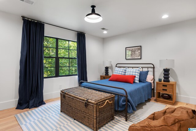 3400 Autumn Haze Ln, Birmingham, AL 35242 - bedroom with wood finished floors, baseboards, and recessed lighting