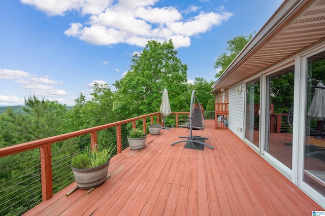 327 Ridgeview Lake Rd, Alabaster, AL 35007 - view of wooden deck