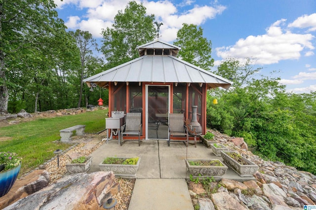 327 Ridgeview Lake Rd, Alabaster, AL 35007 - view of outdoor structure featuring a vegetable garden