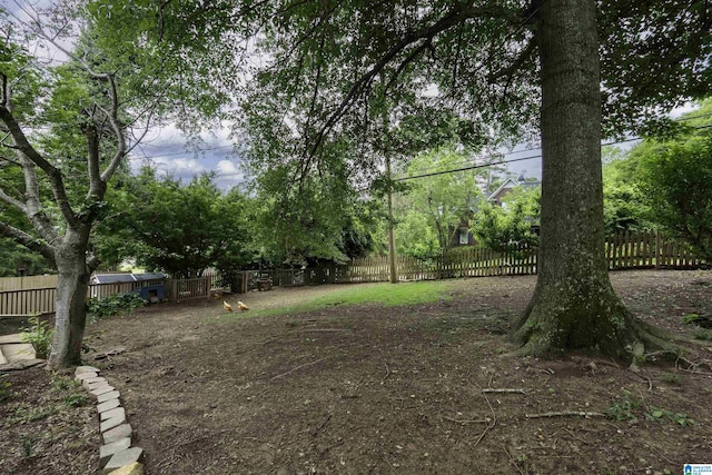 734 Crest Ln, Homewood, AL 35209 - view of fenced backyard