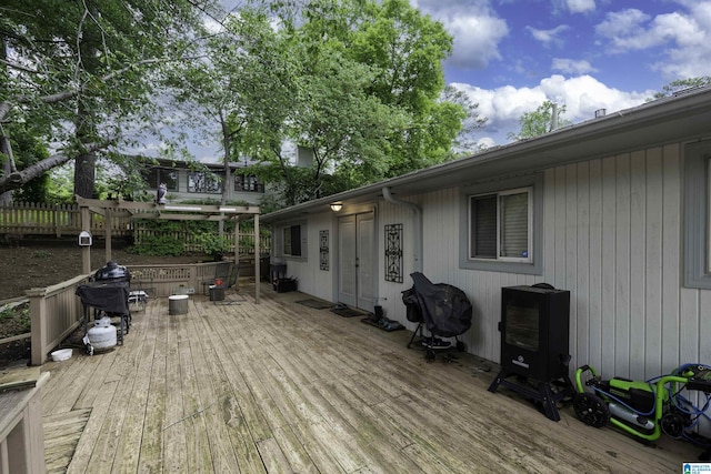734 Crest Ln, Homewood, AL 35209 - view of deck