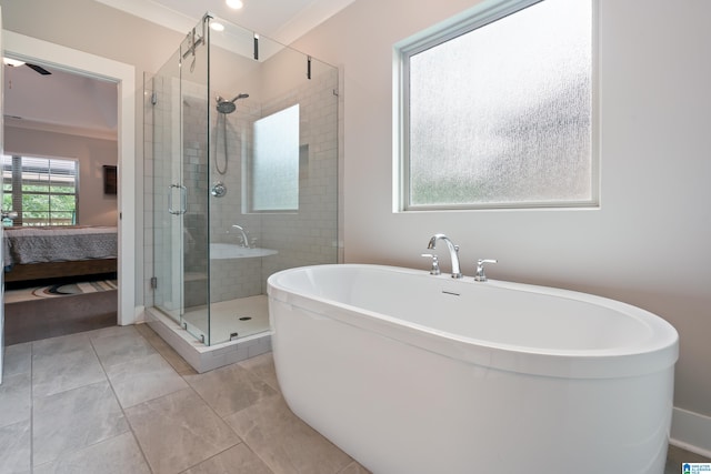 984 Knobloch Ln, Moody, AL 35004 - ensuite bathroom featuring a stall shower and a freestanding tub