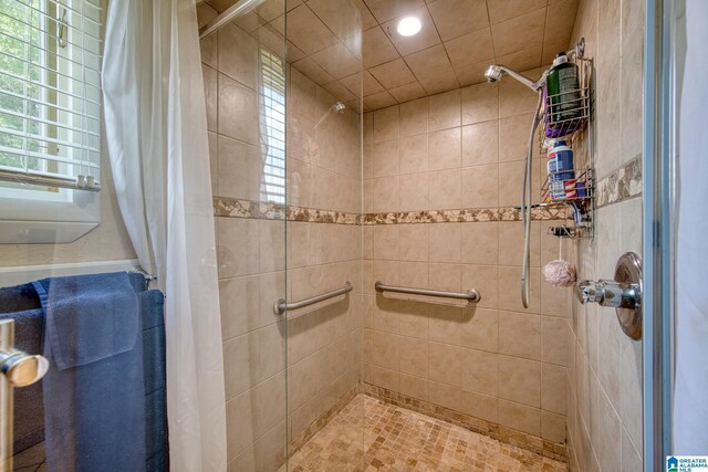 179 Idlewood Cir, Alexandria, AL 36250 - full bathroom with a stall shower