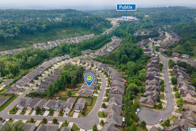 3951 Crest Lndg, Irondale, AL 35210 - view of property location featuring nearby suburban area and a heavily wooded area