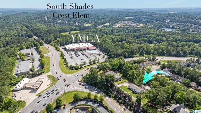 14 Shades Crest Rd, Hoover, AL 35226 - view of property location with a forest