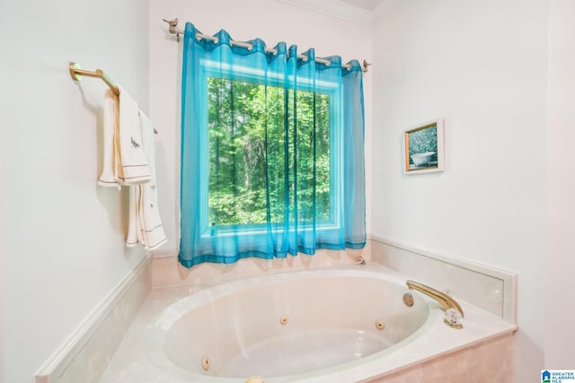 8526 Scenic Ridge Dr, Pinson, AL 35126 - full bathroom featuring a tub with jets