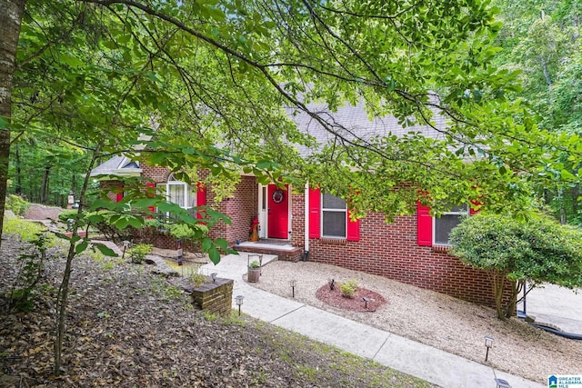 8526 Scenic Ridge Dr, Pinson, AL 35126 - view of property hidden behind natural elements with brick siding