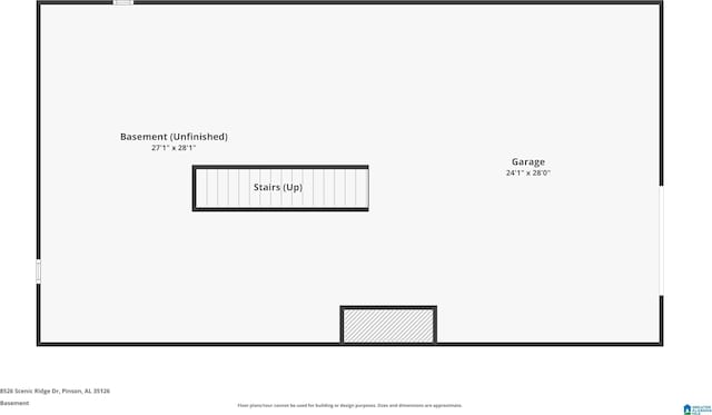 8526 Scenic Ridge Dr, Pinson, AL 35126 - property floor plan