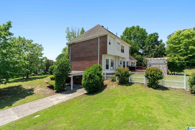 1051 Oak Meadows Rd, Birmingham, AL 35242 - view of front of property featuring brick siding and view of wooded area