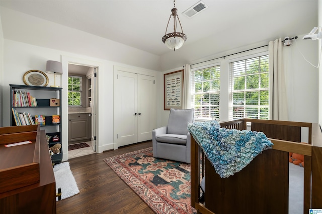 2520 Lanark Rd, Birmingham, AL 35223 - sitting room with dark wood-type flooring and plenty of natural light